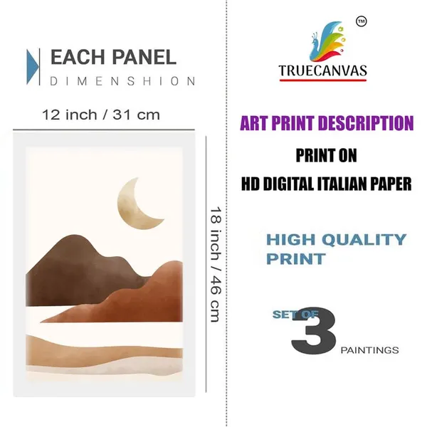 White__Abstract_Hd_Print_Painting_Set_Of_3_With_Frame_|_For_Home,_Living_Room_Gallery_&_Office,_White_Frame,_Size_-_13.50_X_19.50_Inch,_Sf443