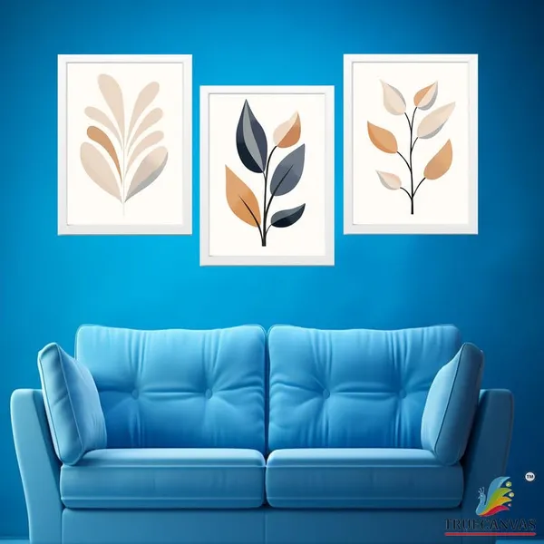 White__Abstract_Hd_Print_Painting_Set_Of_3_With_Frame_|_For_Home,_Living_Room_Gallery_&_Office,_White_Frame,_Size_-_13.50_X_19.50_Inch,_Sf444