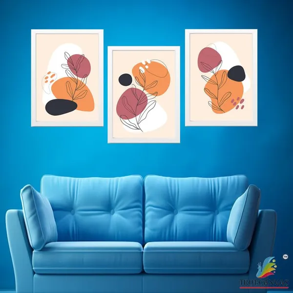 White__Abstract_Hd_Print_Painting_Set_Of_3_With_Frame_|_For_Home,_Living_Room_Gallery_&_Office,_White_Frame,_Size_-_13.50_X_19.50_Inch,_Sf445