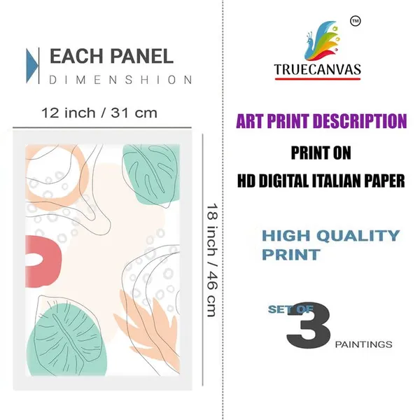 White__Abstract_Hd_Print_Painting_Set_Of_3_With_Frame_|_For_Home,_Living_Room_Gallery_&_Office,_White_Frame,_Size_-_13.50_X_19.50_Inch,_Sf446