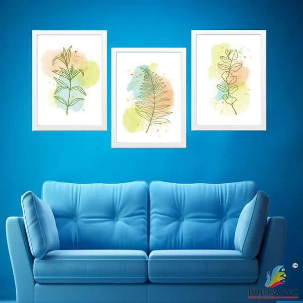 White__Abstract_Hd_Print_Painting_Set_Of_3_With_Frame_|_For_Home,_Living_Room_Gallery_&_Office,_White_Frame,_Size_-_13.50_X_19.50_Inch,_Sf451