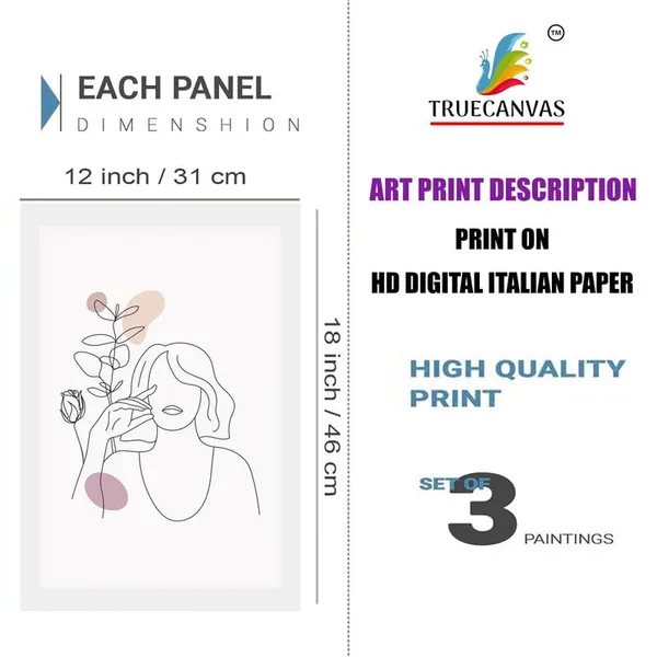White__Abstract_Hd_Print_Painting_Set_Of_3_With_Frame_|_For_Home,_Living_Room_Gallery_&_Office,_White_Frame,_Size_-_13.50_X_19.50_Inch,_Sf453