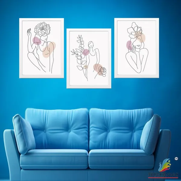 White__Abstract_Hd_Print_Painting_Set_Of_3_With_Frame_|_For_Home,_Living_Room_Gallery_&_Office,_White_Frame,_Size_-_13.50_X_19.50_Inch,_Sf454