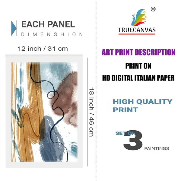White__Abstract_Hd_Print_Painting_Set_Of_3_With_Frame_|_For_Home,_Living_Room_Gallery_&_Office,_White_Frame,_Size_-_13.50_X_19.50_Inch,_Sf455
