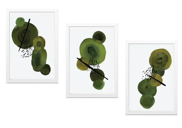 White__Abstract_Hd_Print_Painting_Set_Of_3_With_Frame_|_For_Home,_Living_Room_Gallery_&_Office,_White_Frame,_Size_-_13.50_X_19.50_Inch,_Sf459
