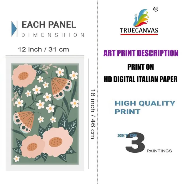 White__Abstract_Hd_Print_Painting_Set_Of_3_With_Frame_|_For_Home,_Living_Room_Gallery_&_Office,_White_Frame,_Size_-_13.50_X_19.50_Inch,_Sf461