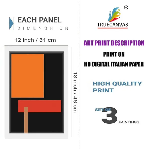White__Abstract_Hd_Print_Painting_Set_Of_3_With_Frame_|_For_Home,_Living_Room_Gallery_&_Office,_White_Frame,_Size_-_13.50_X_19.50_Inch,_Sf468