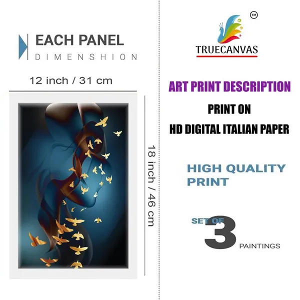 White__Abstract_Hd_Print_Painting_Set_Of_3_With_Frame_|_For_Home,_Living_Room_Gallery_&_Office,_White_Frame,_Size_-_13.50_X_19.50_Inch,_Sf477