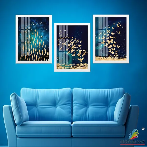 Multicolor_Abstract_Hd_Print_Painting_Set_Of_3_With_Frame_|_For_Home,_Living_Room_Gallery_&_Office,_White_Frame,_Size_-_13.50_X_19.50_Inch,_Sf480