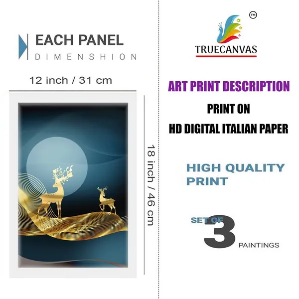 White__Abstract_Hd_Print_Painting_Set_Of_3_With_Frame_|_For_Home,_Living_Room_Gallery_&_Office,_White_Frame,_Size_-_13.50_X_19.50_Inch,_Sf481
