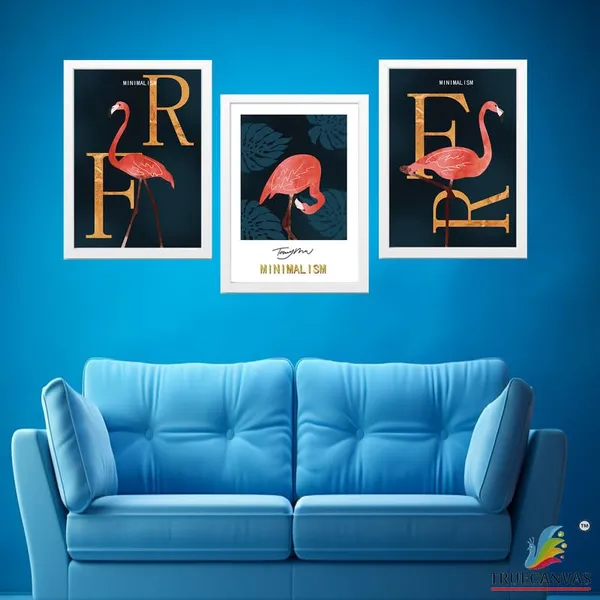 White__Abstract_Hd_Print_Painting_Set_Of_3_With_Frame_|_For_Home,_Living_Room_Gallery_&_Office,_White_Frame,_Size_-_13.50_X_19.50_Inch,_Sf484