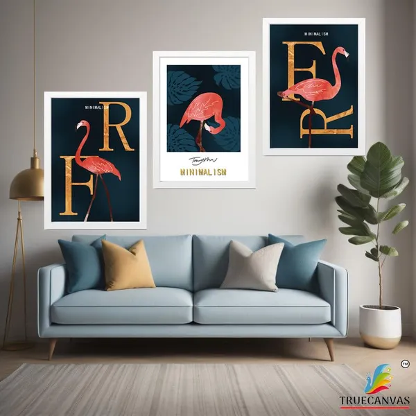 White__Abstract_Hd_Print_Painting_Set_Of_3_With_Frame_|_For_Home,_Living_Room_Gallery_&_Office,_White_Frame,_Size_-_13.50_X_19.50_Inch,_Sf484