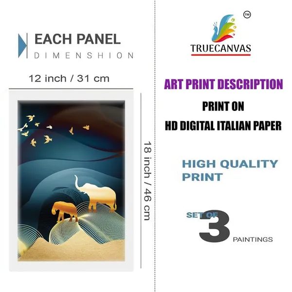 White__Abstract_Hd_Print_Painting_Set_Of_3_With_Frame_|_For_Home,_Living_Room_Gallery_&_Office,_White_Frame,_Size_-_13.50_X_19.50_Inch,_Sf486