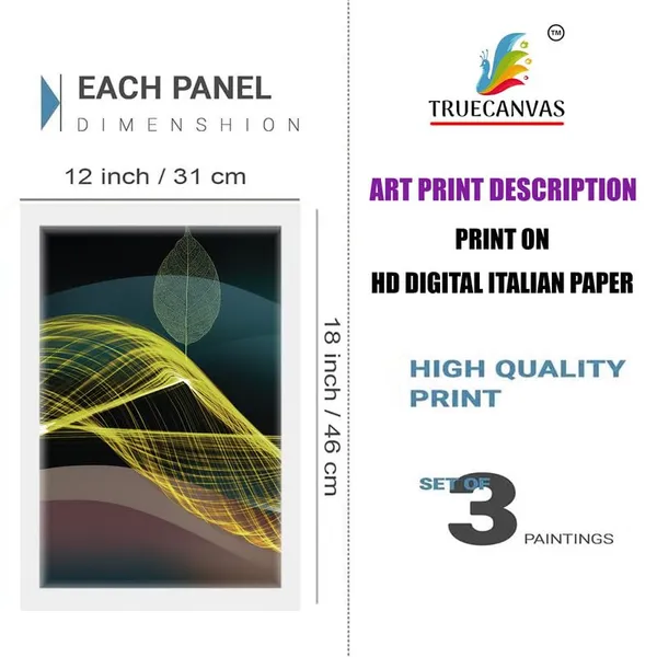 White__Abstract_Hd_Print_Painting_Set_Of_3_With_Frame_|_For_Home,_Living_Room_Gallery_&_Office,_White_Frame,_Size_-_13.50_X_19.50_Inch,_Sf493