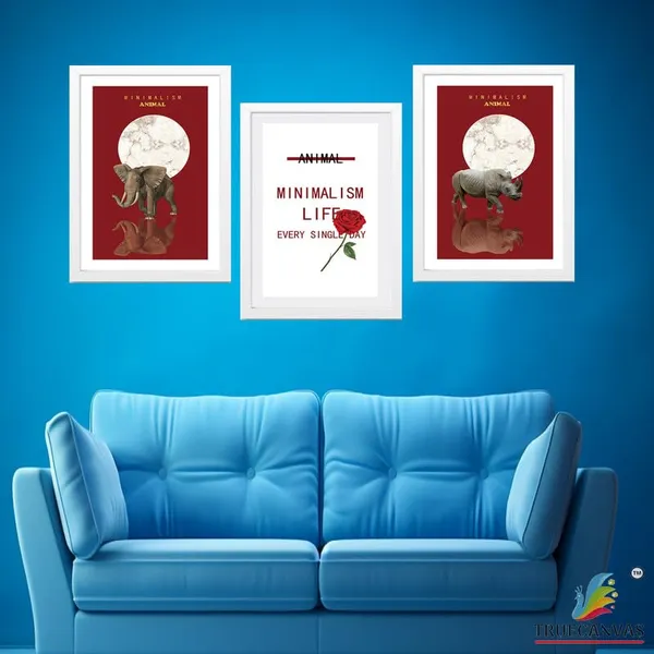 White__Abstract_Hd_Print_Painting_Set_Of_3_With_Frame_|_For_Home,_Living_Room_Gallery_&_Office,_White_Frame,_Size_-_13.50_X_19.50_Inch,_Sf497