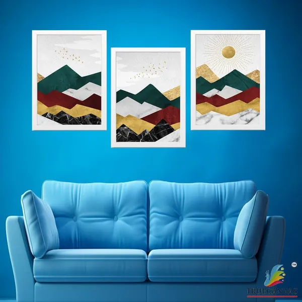 White__Abstract_Hd_Print_Painting_Set_Of_3_With_Frame_|_For_Home,_Living_Room_Gallery_&_Office,_White_Frame,_Size_-_13.50_X_19.50_Inch,_Sf502
