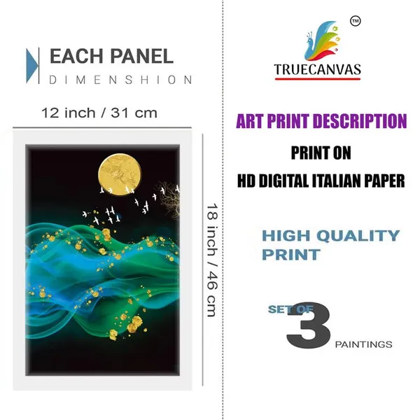 White__Abstract_Hd_Print_Painting_Set_Of_3_With_Frame_|_For_Home,_Living_Room_Gallery_&_Office,_White_Frame,_Size_-_13.50_X_19.50_Inch,_Sf506
