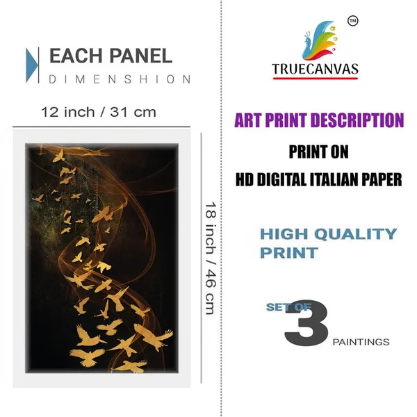 White__Abstract_Hd_Print_Painting_Set_Of_3_With_Frame_|_For_Home,_Living_Room_Gallery_&_Office,_White_Frame,_Size_-_13.50_X_19.50_Inch,_Sf507