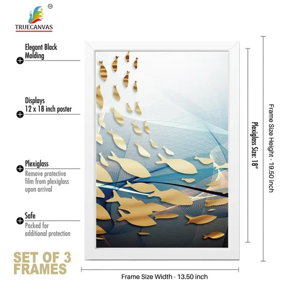 White__Abstract_Hd_Print_Painting_Set_Of_3_With_Frame_|_For_Home,_Living_Room_Gallery_&_Office,_White_Frame,_Size_-_13.50_X_19.50_Inch,_Sf510