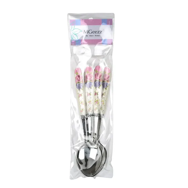 Pink_&_Purple_Stainless_Steel_Floral_Spoon_Set_Of_12
