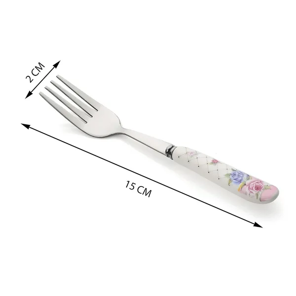 Set_Of_12_Pink_Purple_Stainless_Steel_Small_Fork