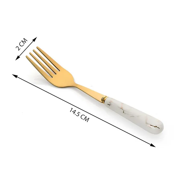 Set_Of_12_Abstract_White_Stainless_Steel_Small_Fork