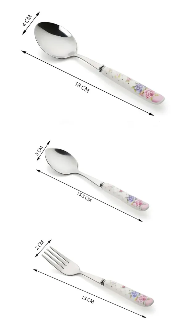 Set_Of_18_Pink_Rose_Stainless_Steel_Spoon