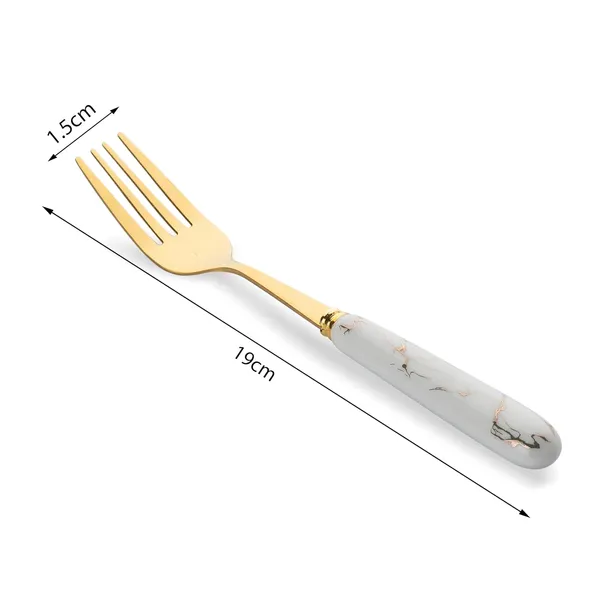 Set_Of_6_Abstract_Golden_White_Stainless_Steel__Big_Fork