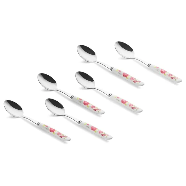 Set_Of_6_Pink_Rose_Stainless_Steel__Small_Spoon