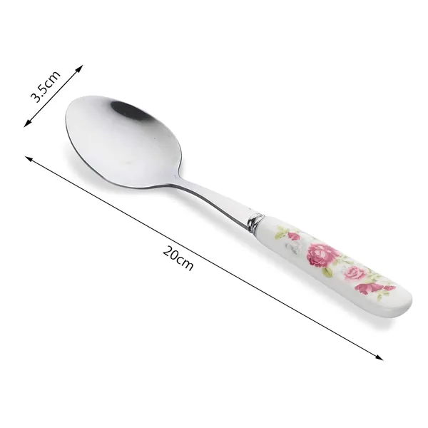Pink_Rose_Stainless_Steel_Floral_Spoon_Set_Of_12
