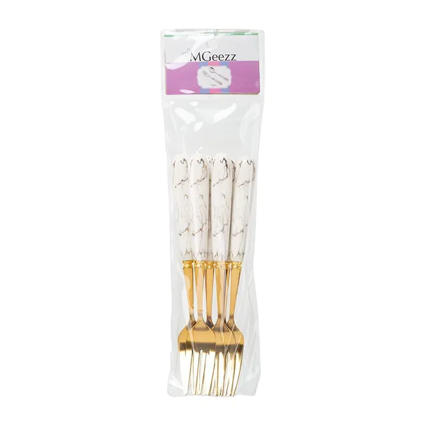 Set_Of_12_Abstract_White_Stainless_Steel_Big_Fork