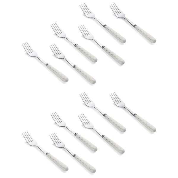 Set_Of_12_Quatrefoil_Stainless_Steel_Big_Fork