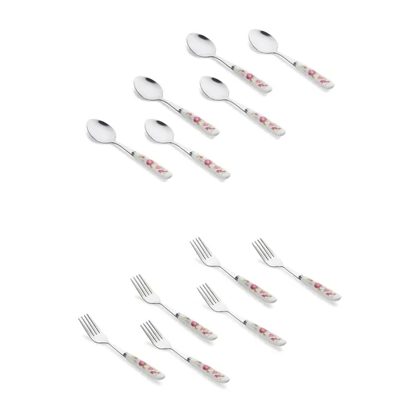 Pink_Rose_Stainless_Steel_Floral_Spoon_Set_Of_6