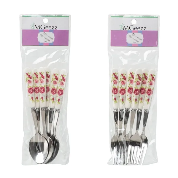 Pink_Rose_Stainless_Steel_Floral_Spoon_Set_Of_6