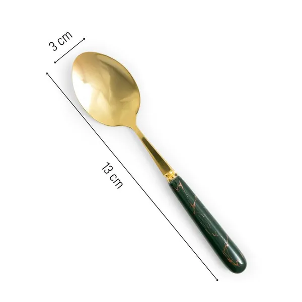 Set_Of_6_Abstract_Green_Stainless_Steel_Table_Small_Spoon