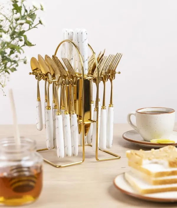 Set_Of_24_Abstract_White_Stainless_Steel_Spoon
