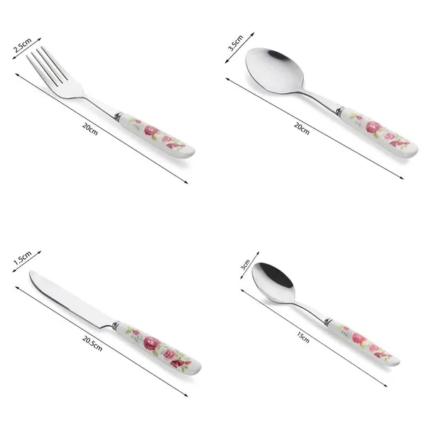 Set_Of_24_Pink_Rose_Stainless_Steel_Spoon_Fork_Set