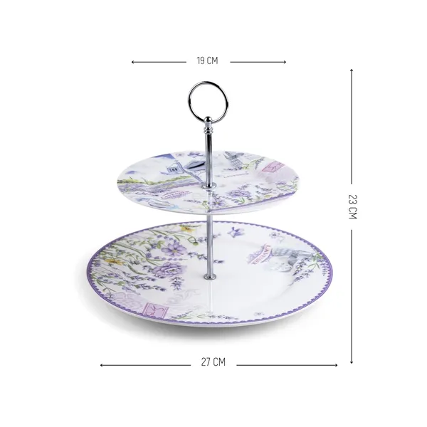 Lavender_two_tier_dessert_stand