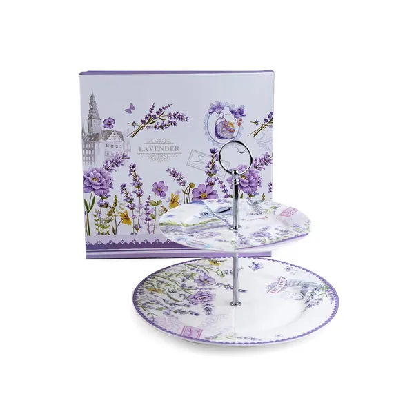 Lavender_two_tier_dessert_stand