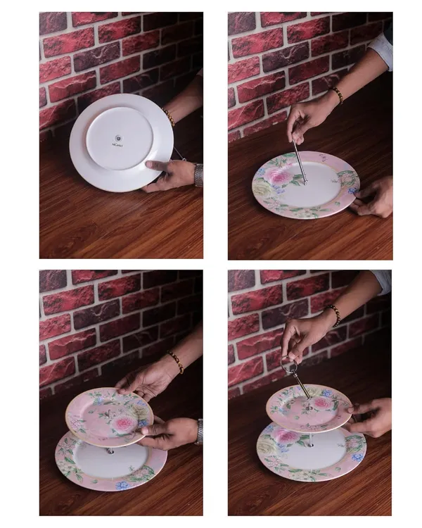 Lavender_two_tier_dessert_stand