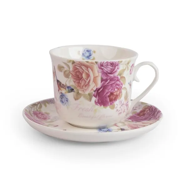 Pink_Ceramic_Tea_Cup_Saucer