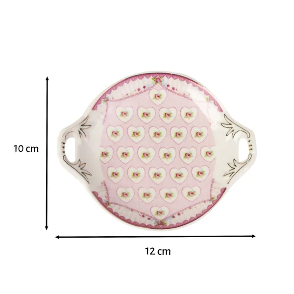 MGeezz_Mini_Ceramic_Serving_Tray_-_Combo_Offer:_4_mini_trays,_each_packed_separately_–_great_for_gifting_or_return_favors!_(_Round_Design)
