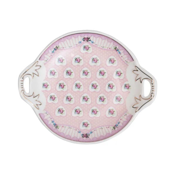 MGeezz_Mini_Ceramic_Serving_Tray_-_Combo_Offer:_4_mini_trays,_each_packed_separately_–_great_for_gifting_or_return_favors!_(_Round_Design)