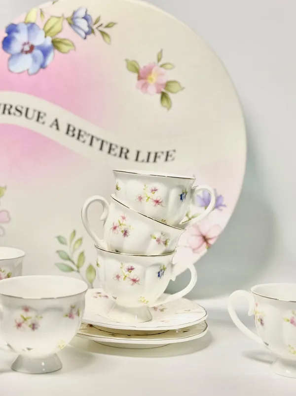 European_Style_Ceramic_Tea_Cup_Small_Set_of_6
