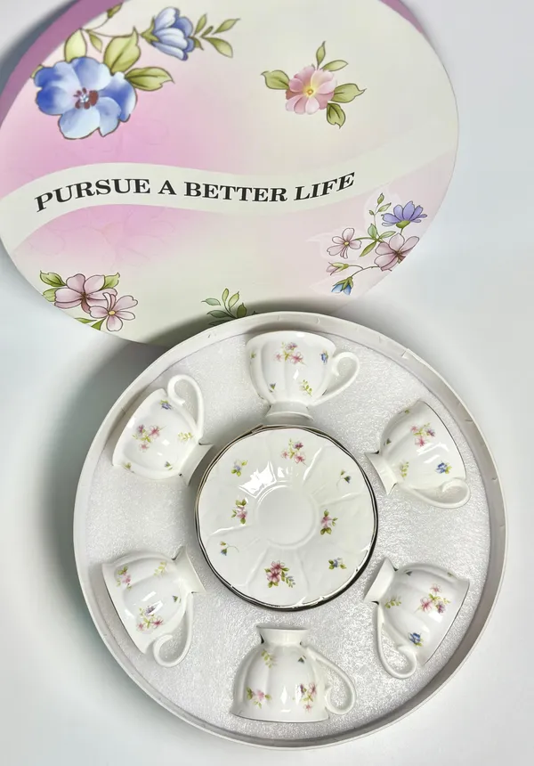 European_Style_Ceramic_Tea_Cup_Small_Set_of_6