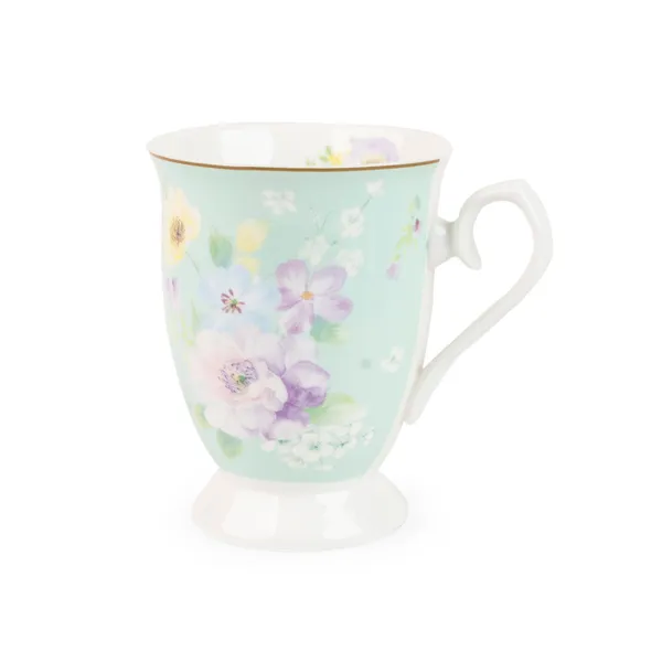 English_Green_Dual_Floral_Mugs_(Set_of_2)