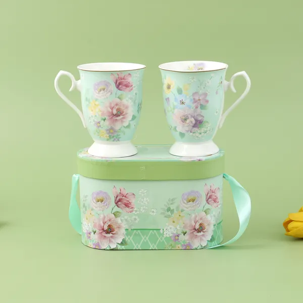 English_Green_Dual_Floral_Mugs_(Set_of_2)