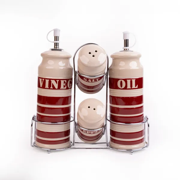 Red_Touch_Dispenser_&_Shaker_Set