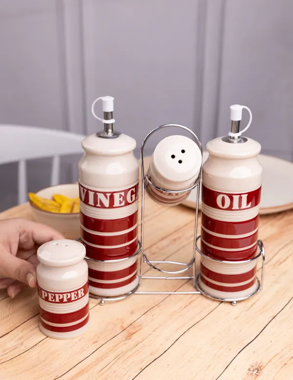 Red_Touch_Dispenser_&_Shaker_Set