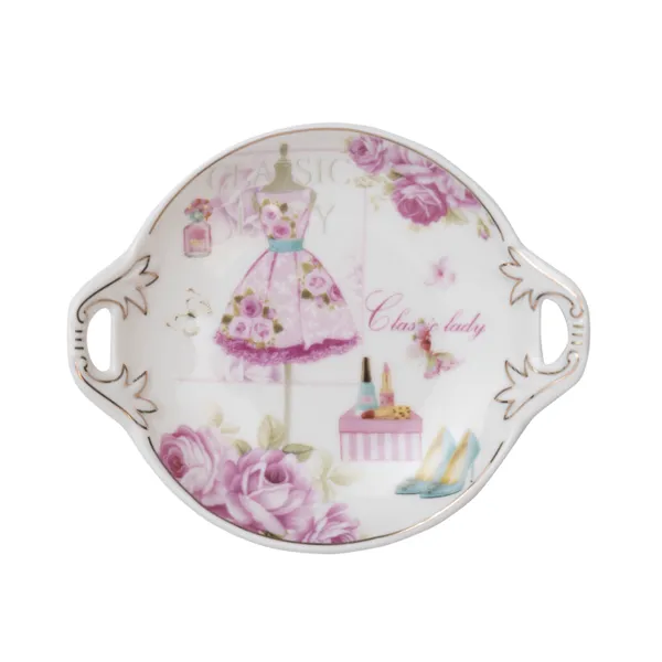 MGeezz_Mini_Ceramic_Serving_Tray_-_Combo_Offer:_4_mini_trays,_each_packed_separately_–_great_for_gifting_or_return_favors!_(_Round_Design)